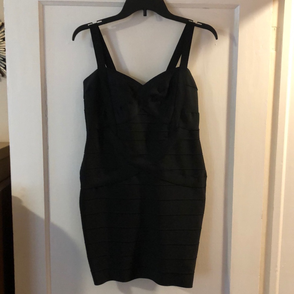 Black Bodycon Dress Size Large